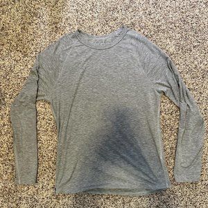 Pistol Lake Minimalist Raglan - Gray Size M